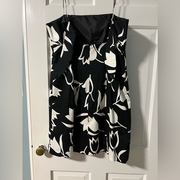 Black and White Tulip Print Nine West Dress - Picture 2 of 3